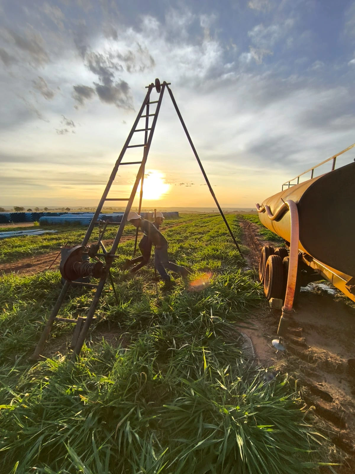 Sondagem SPT em Aparecida dOeste